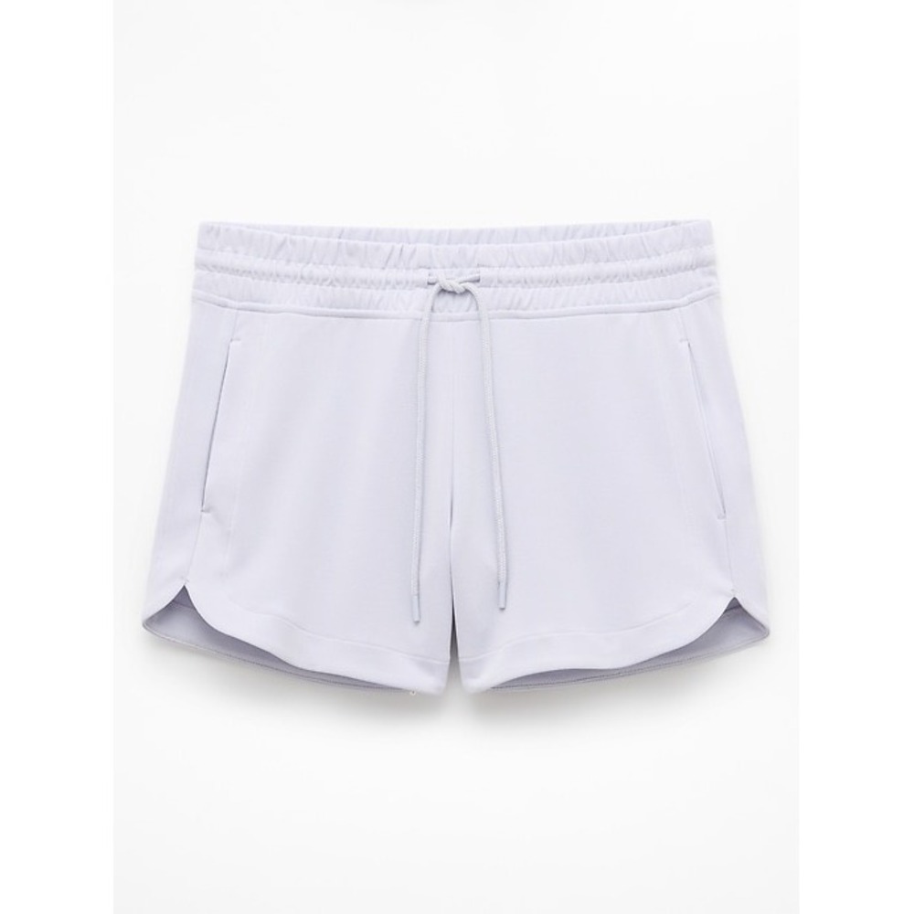 Athleta Women's Pink Athletic Shorts Medium Drawstring Pockets Running